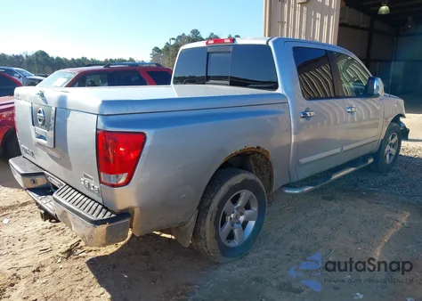 2004 Nissan Titan Se из США, поврежденный, VIN 1N6AA07B94N567161